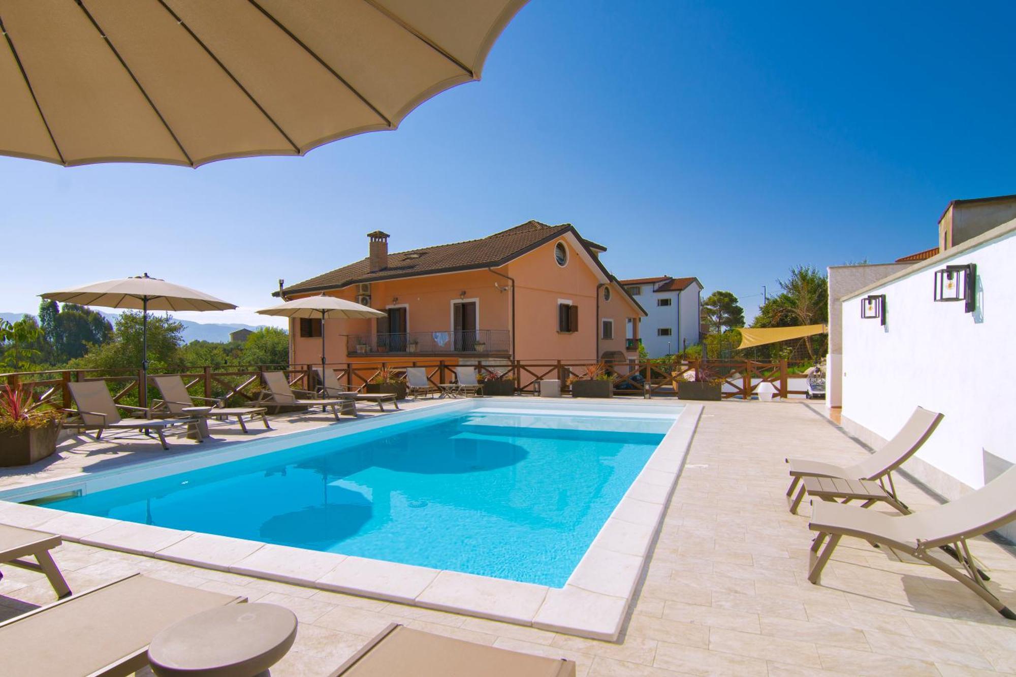 Ferienwohnung Dominella 3 Casal Velino Exterior foto